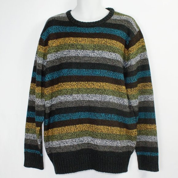Cherokee Men's MulticCrew Neck Sweater, Size XL - Picture 1 of 4